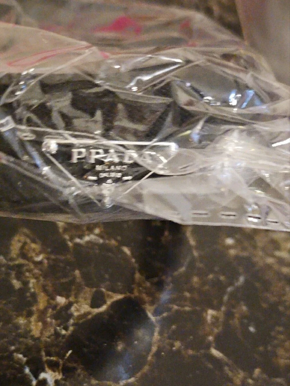 PPada Black Velvet Headband with Silver Triangle Logo